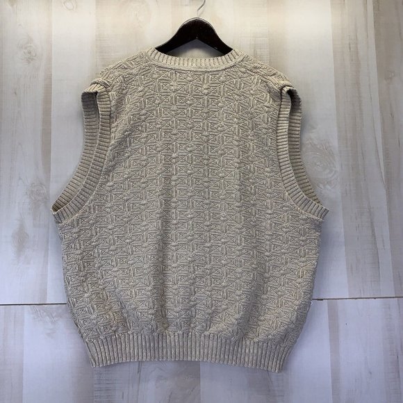 Dunbrooke Club Collection CAT Catapillar Mens Vintage V Neck Sweater Vest 2XL - Picture 7 of 9